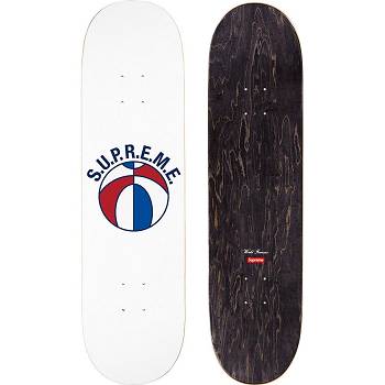 White Supreme League Skateboard Accessories | Supreme 460YU